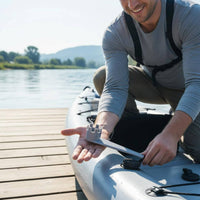 Inflatable Boat Air Valve Wide Compatibility Kayak Inflation Nozzle Anti-Loss Cap Paddle Board Screw Valve