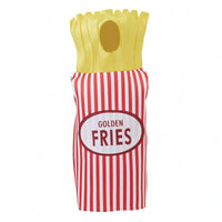 French Fries Single Size Costume-Size Fries Costume Loose Fit for Adults