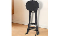 Guitar Stool with Backrest Portable Folding Guitar Chair Easy to Transport Furniture for Guitarists, Home Practice