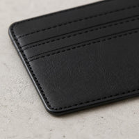 Unisex Multi-Card Slot PU Leather Card Holder Wallet