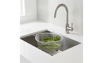 Oval Sink Strainer Basket Long-Lasting Drain Basket Rust-Resistant Mesh Colander Stable