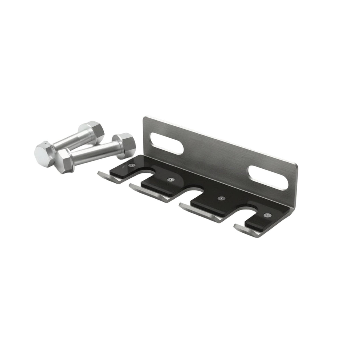 Wall Barbell Storage Rack Stainless Steel Wall Mount Barbell Holder Small-Footprint Workout Zone Equipment for Athletes