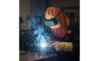Welding Hood with Flip-up Lens Flame Resistant Welding Hood with Flip-Open Lens Headwear Full-Coverage Safety for Welders