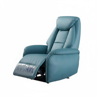 Modern Minimalist Design Electric Recliner Power Recline Powered Armchair with Footrest Space-Saving Living Room Furniture singlepress Control for Movie Lovers, Homeowners, Seniors, Small Spaces, Bedroom, perusing alcove