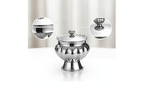 Serving Bowl with Lid Elegant Pedestal Serving Bowl Compact Dessert Server for Dining Table