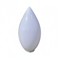 Courtyard Light Shade White Acrylic Diffuser Classic Look for Gardens