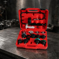 Radiator Pressure Tester Kit Universal Cooling System Pressure Tester Kit Comprehensive for Auto Repair Shop