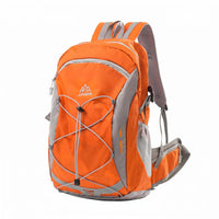 Lightweight Hiking Backpack Water-Repellent Cycling Backpack Mesh Rucksack Front Elastic Lacing