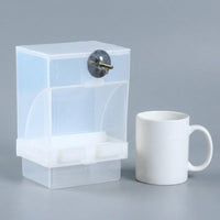 Automatic Bird Feeder and Mess-Free Bird Feeder, 16 oz Feeders for Parakeets and Cockatiels