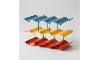 Desktop Cup Rack with Wavy Shelf Countertop Cup Storage Rack Mug Display Shelf Multi-Functional Versatile for Coffee Bar