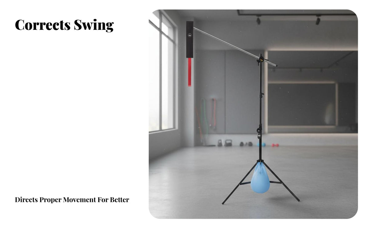 Badminton Smash Builds Muscle Memory Badminton Swing Easy to Assemble Tennis Swing Practice Aid for Beginners, Athletes, Home, Indoor