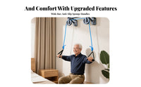 Long-Lasting Arm and Shoulder Rehabilitation Pulley Easy to Install Wall Mounted Exercise Pulley Fluid Motion Stretching Aid Comfortable Grip for Seniors, Home