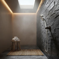 Filtering Shower Fixture Multiple Spray Modes Removal Shower Spray 5-Layer Filtration for People with Sensitive Skin, Travel, Rental Homes