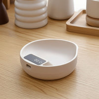 Coffee Bean Coffee Measure 0.1g Digital Scale with Tray Easy to Clean for Baristas, Espresso Prep