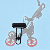 Golf Vehicle Saddle Seat Adjustable Height Golf Push Cart Seat Heavy Duty Sports Gear for Outdoor