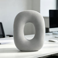 Donut Cushion Pressure Relief Donut Pillow Ergonomic Design Coccyx Seat Cushion for Bedridden Patients Users, Bed, Office Chair