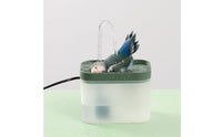Food-Grade Material Electric Bird Bath With Filter Small Aquarium Quiet Engine Pet Supplies for Desktop