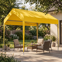 Canopy Tent Waterproof Market Tent Straight Leg Quick-Setup up Canopy for Vendors, Event Planners, Outdoor Events, Backyard