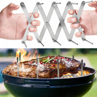 Retractable Pot Lid Holder Versatile Expandable Plate Rack Space Saving Stainless Steel Plate Organizer for Countertop, Cabinet, RV