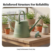 Long Spout Watering Can Large Capacity Watering Can with Sprinkler Head Easy to Fill 3.8L Garden Waterer for Gardeners, Outdoor, Balcony, Patio