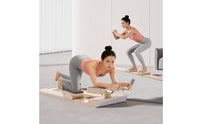 Multifunction Crawler Exercise Machine with Phone Holder Cushioned Crawling Exercise Machine Compact Abdominal Slider Space-Saving for Apartment