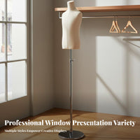 Child Mannequin Easy Assembly Children's Clothing Display Stand Stable Base children's Clothing Display Body for Online S, Boutiques, Craft Show