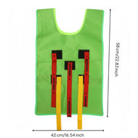 Tail Chasing Vest Active Play Sensory Training Vest Bright Children's Activity Gear for Preschoolers, Kindergarten