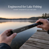 Carbon Fiber Fishing Rod Tip Section Replacement for Tai Fishing Rods, 8.9-11.8mm Diameter