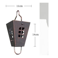 Chinese Design Rain Chain Functional Art Gutter Rain Chain Weather Resistant Decorative Downspout Heavy-Duty Materials for Zen Garden Enthusiasts