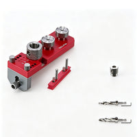 Aluminum Extrusion Drill Guide Diy Friendly Aluminum Profile Jig Easy Alignment Manual Tapping Guide for Metalworkers, Garage, Workshop