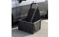 Dog Water-Resistant with Mesh Panels Wipe-Clean Portable Carrier Bed for Small Dogs, Road Trips, Daily Commutes