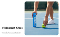 4 Balls Long-Lasting Pressure Tennis Balls Long-Lasting Tennis Ball Professional Grade for Athletes, Beginners, Training, Outdoor Courts