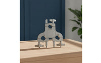 Three-Hole Platform Mount Metal Expansion Clamp Secure Drum Clamp Heavy-Duty for Stage