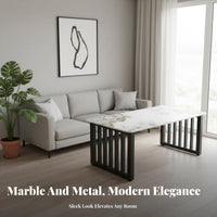 Modern Minimalist & design elevatingTop Coffee Table Multi-Functional Household Furniture adaptableable Design dual-level Shelf for Small Apartment Residents, property owners, Young Adults, Living Room, Sofa Dining, Home Office
