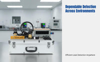 High-Precision Leak Detector for Water Underground Pipelines, Floor Heating, Adjustable, Portable