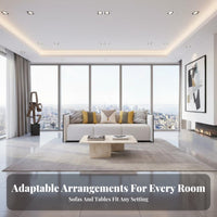 Modern Chinese design Exposed Frame Seating Group Light Luxury Sofa Set Minimalist Design Lounge Suite Serene Aesthetic for Interior Designers, Business Owners, Homeowners, recreation center, Hotel Lobby, Office Reception, Living Room