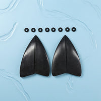 Tapered Kiteboard Tail Fin Streamlined Kiteboard Fin Lightweight Detachable for Kiteboarders