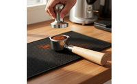 Food Grade Stainless Steel 51mm Bottomless Portafilter Easy to Clean 51mm 3-Ear Coffee Handle Ergonomic Grip Naked Portafilter Detachable Design for Baristas, Cafe