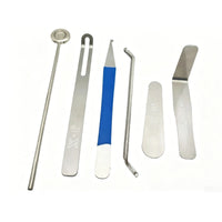 6 Pieces Practical Woodwind Repair Tool Set Easy to Use Saxophone Repair Tool Set for Music Workshop