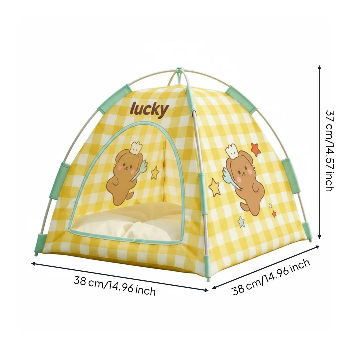 Cat House Tent Breathable Cat Bed Tent Washable for Small Dogs