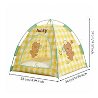 Cat House Tent Breathable Cat Bed Tent Washable for Small Dogs