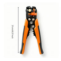 Easy to Use Wire Stripping Pliers Handheld Automatic Wire Stripper Sturdy Tool Compact for Electricians, DIYers, Electrical Installation, Repair Work, Workshop