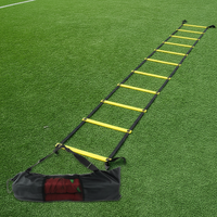 Agility Ladder for Speed & Agility Training, Adjustable Flat Rungs, Includes Carry Bag