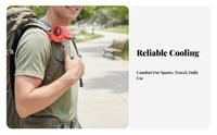 100 Speed Settings Umbrella Clip Fan Lightweight and Compact Mini Waist Clip Fan Rechargeable for Travelers, Students, Travel, Commute, Home