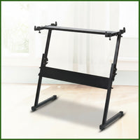 Z-Shaped Keyboard Stand Heavy-Duty Electronic Keyboard Stand Portable for Keyboardists, Pianists, Music Room