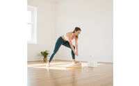 Wooden Slant Board Fir Wood Slant Board Wedge-Shaped Exercise Equipment for Home Workout, Physical