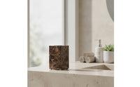 Lavatory Counter Organizer Marble Look Countertop Organizer Polished Accessory for Vanity