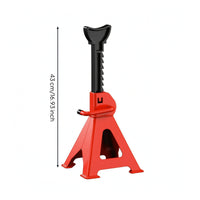 Jack Stand with Triangular Base Double Locking Jack Stand Anti Slip for Mechanics, Garage, Workshops