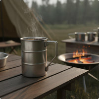 Stainless Steel Mug Outdoor Cup Resistant Drinkware