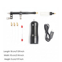 Cordless Airbrush Kit Battery-Powered Airbrush Kit Double-actionAction